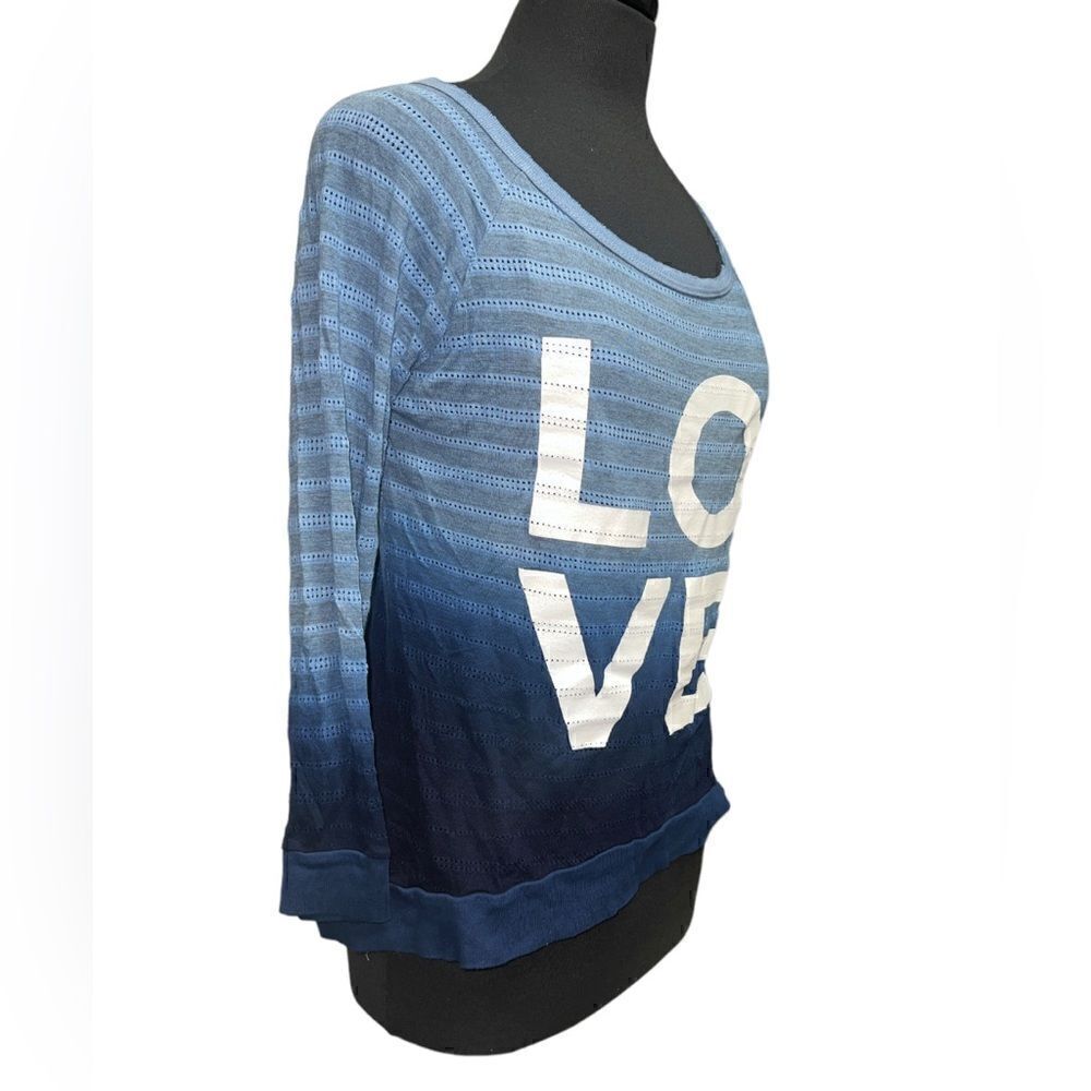 🐘Fly Wheel Blue Ombré T-Shirt - Picture 3 of 3